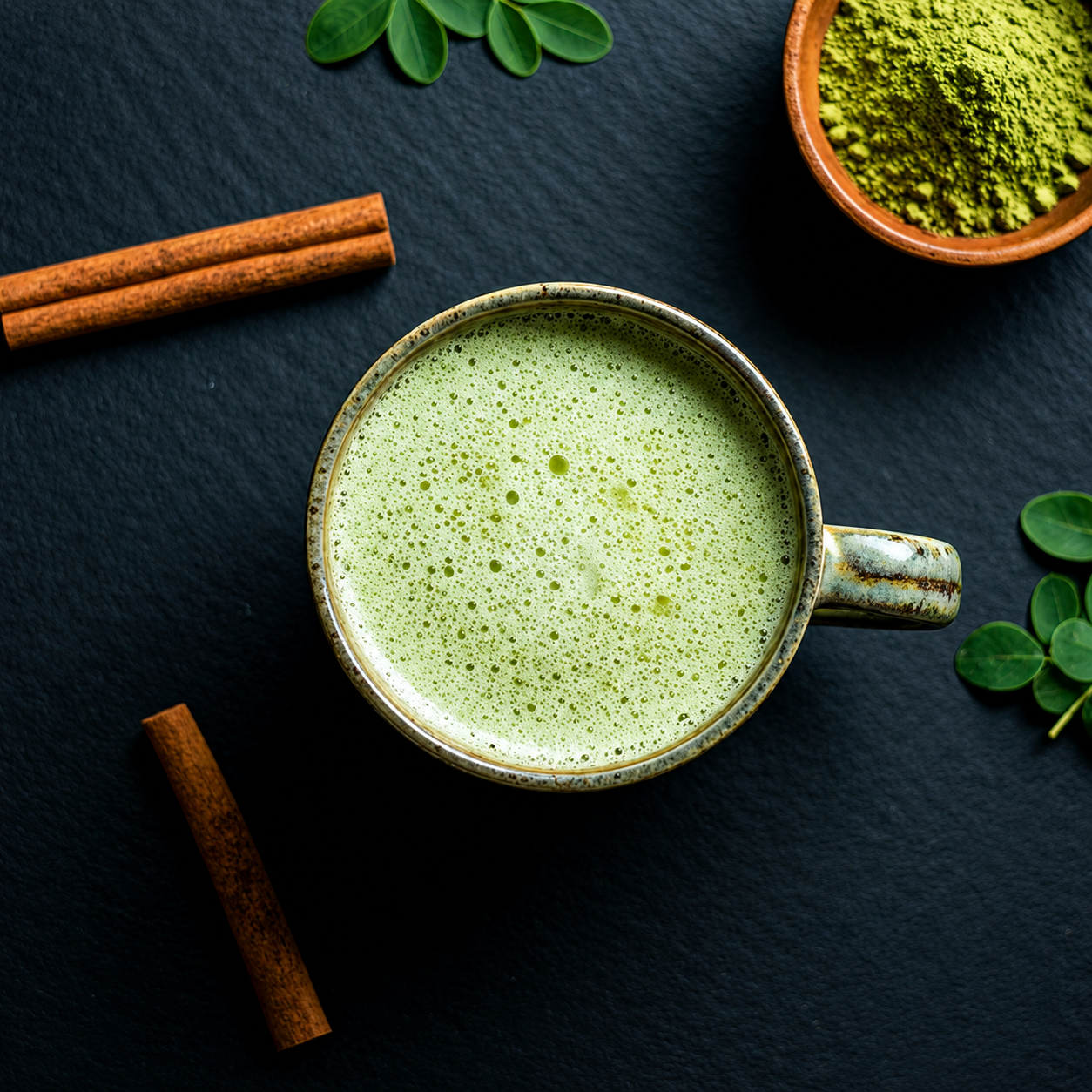 Moringa Latte